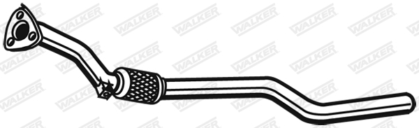 Труба выхлопного газа - 07596 WALKER