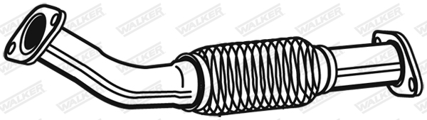 Труба выхлопного газа - 07791 WALKER