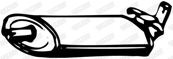 Clamp, exhaust system - 82487 WALKER