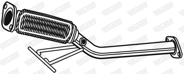 Труба выхлопного газа - 08998 WALKER