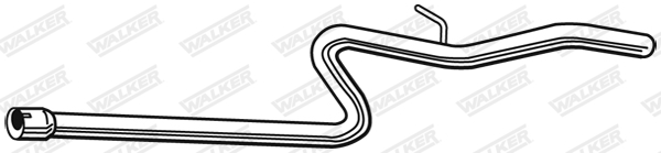 Exhaust Pipe - 10572 WALKER