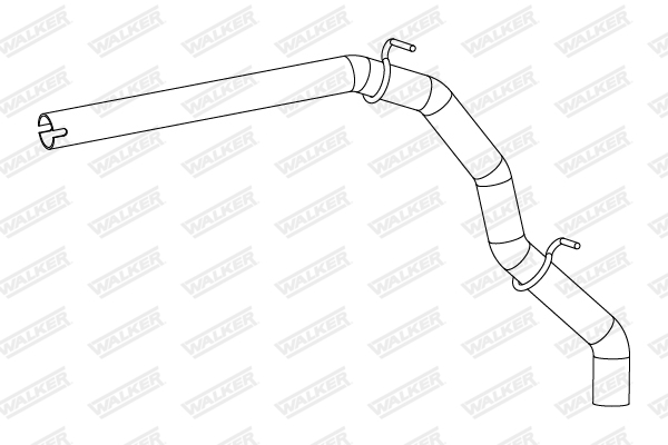 Exhaust Pipe - 10805 WALKER