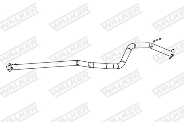 Exhaust Pipe - 10857 WALKER