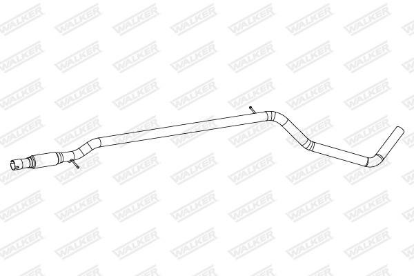 Exhaust Pipe - 10861 WALKER