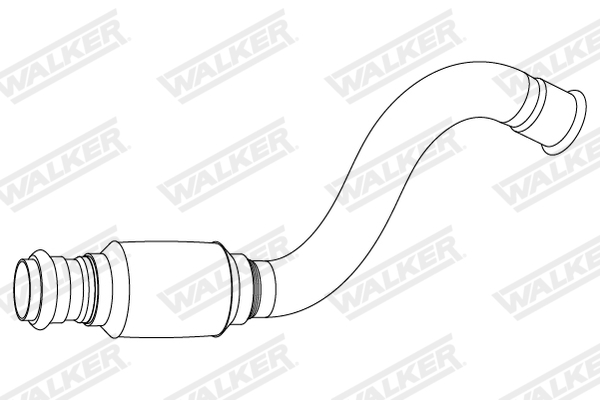 Exhaust Pipe - 10871 WALKER