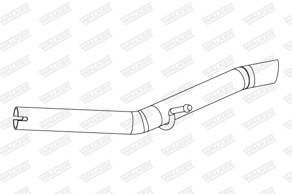 Exhaust Pipe - 10873 WALKER