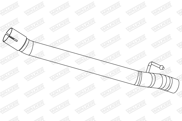 Tubo gas scarico - 10874 WALKER