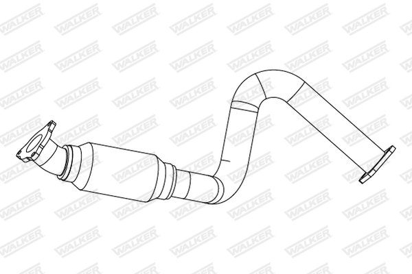 Exhaust Pipe - 10886 WALKER