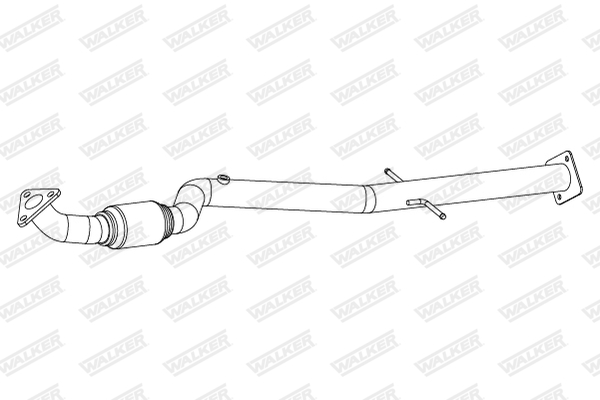 Tubo gas scarico - 10911 WALKER