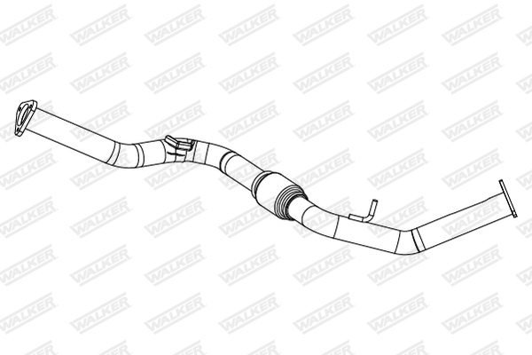 Exhaust Pipe - 10912 WALKER