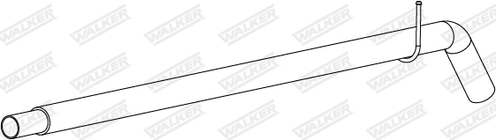 Tubo gas scarico - 10913 WALKER