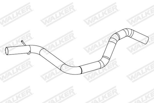 Exhaust Pipe - 10921 WALKER