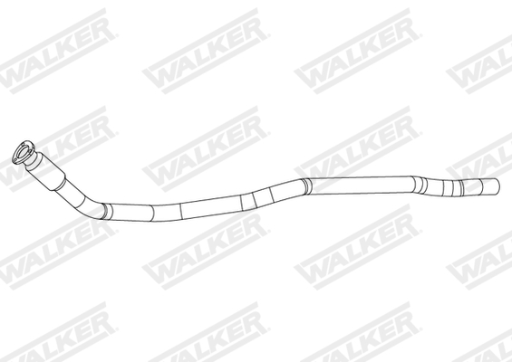 Tubo gas scarico - 10929 WALKER