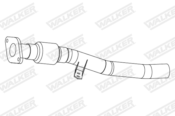 Corrugated Pipe, exhaust system - 10951 WALKER