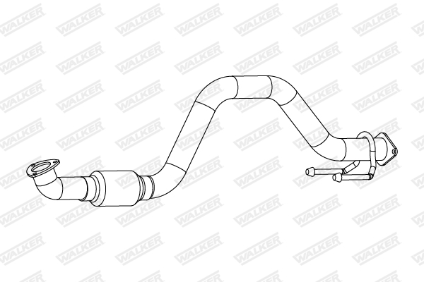 Exhaust Pipe - 10960 WALKER
