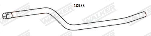 išleidimo kolektorius - 10988 WALKER