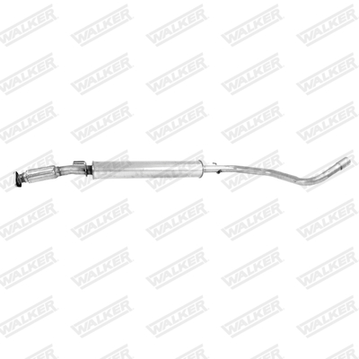 Middle Silencer - 21498 WALKER
