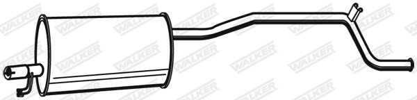 Endschalldämpfer - 21619 WALKER