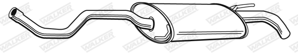 End Silencer - 21926 WALKER