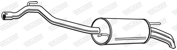 Endschalldämpfer - 22091 WALKER