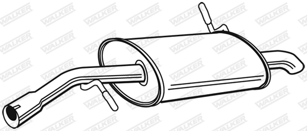 End Silencer - 22306 WALKER