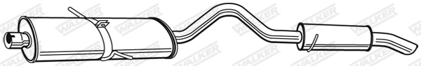 Endschalldämpfer - 22493 WALKER