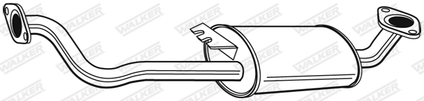Silenziatore centrale - 22588 WALKER