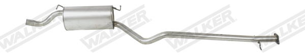 Middle Silencer - 22656 WALKER