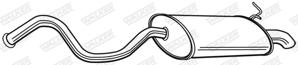 End Silencer - 22858 WALKER
