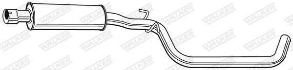 Silenziatore centrale - 22883 WALKER