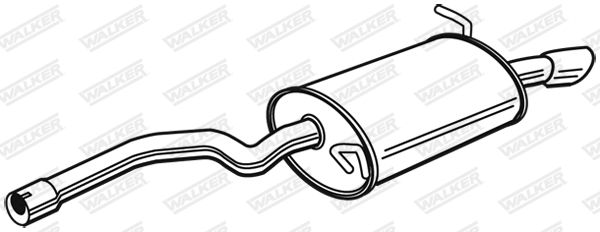 End Silencer - 22916 WALKER