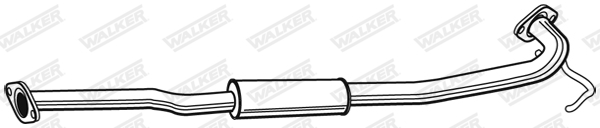 Средний глушитель выхлопных газов - 22942 WALKER