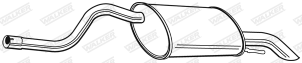 End Silencer - 22996 WALKER