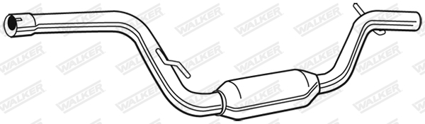 Silenziatore centrale - 23060 WALKER