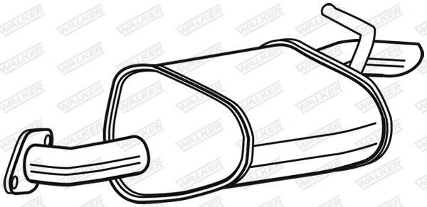 End Silencer - 23079 WALKER