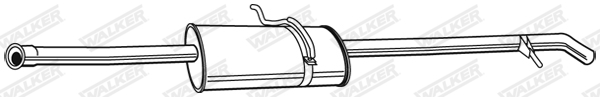 End Silencer - 23123 WALKER