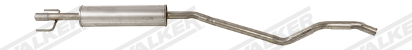 Silenziatore centrale - 23141 WALKER