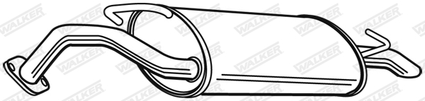 End Silencer - 23156 WALKER