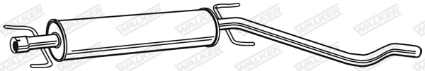 Mittelschalldämpfer - 23182 WALKER