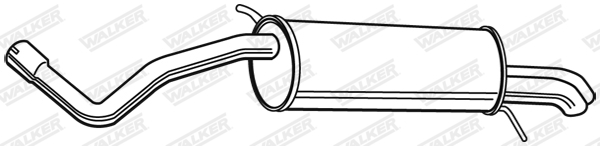End Silencer - 23208 WALKER
