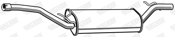 Endschalldämpfer - 23211 WALKER
