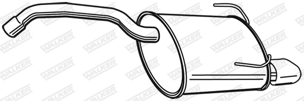 End Silencer - 23332 WALKER
