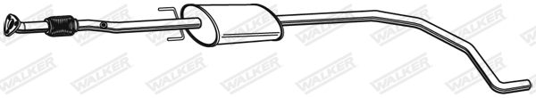 Silenziatore centrale - 23382 WALKER