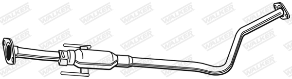 Mittelschalldämpfer - 23522 WALKER