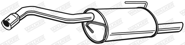 End Silencer - 23662 WALKER