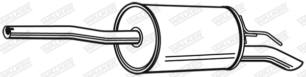 End Silencer - 23819 WALKER