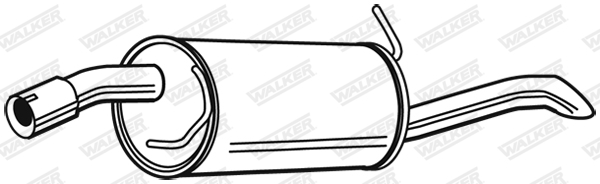 End Silencer - 23920 WALKER
