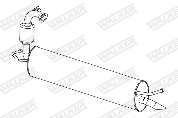 Endschalldämpfer - 24305 WALKER