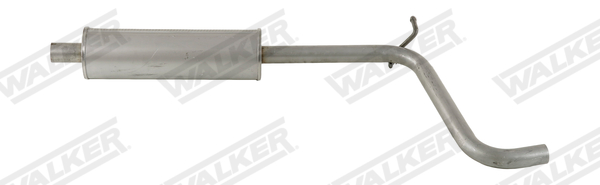 Средний глушитель выхлопных газов - 24552 WALKER