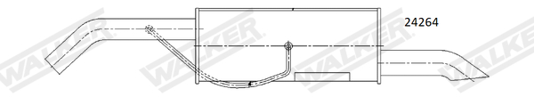 End Silencer - 25264 WALKER